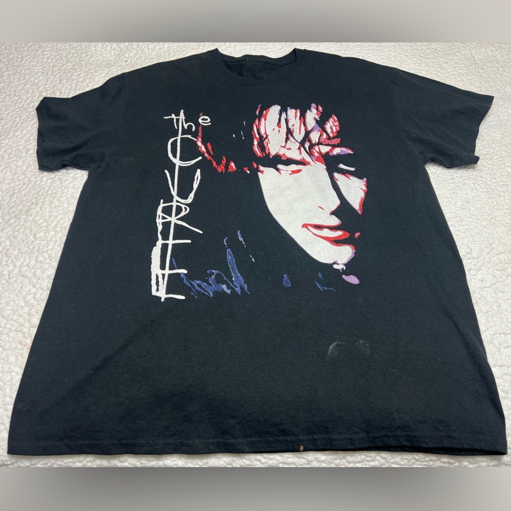 The Cure Double Sided Disintegration Band Tour Concert Robert Smith T-Shirt XL